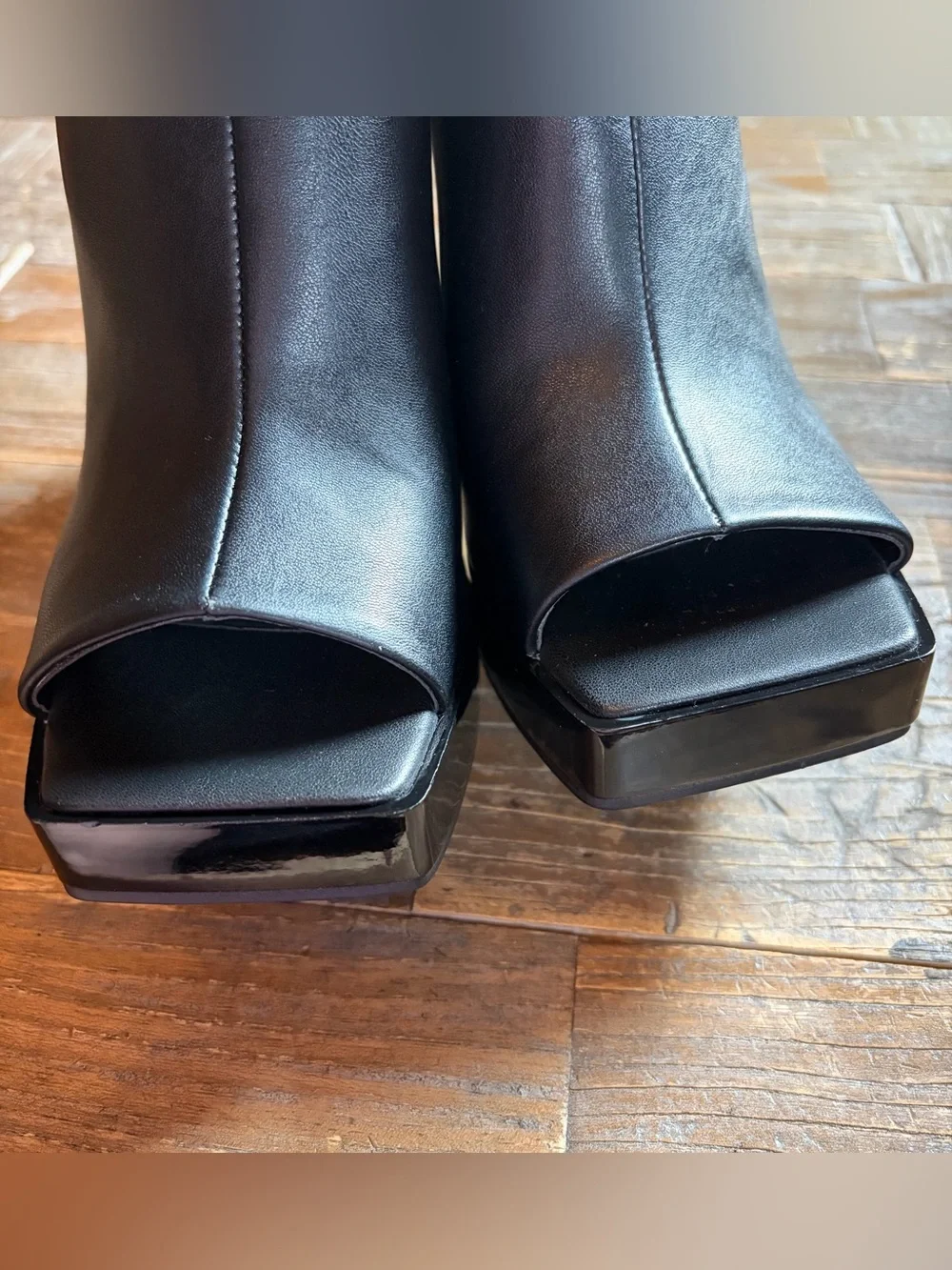 DKNY Monoco Platform Mules